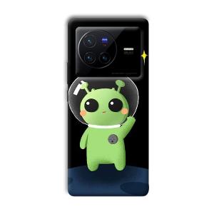 Alien Character Phone Customized Printed Back Cover for Vivo X80