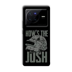 How's The Josh Phone Customized Printed Back Cover for Vivo X80 Pro