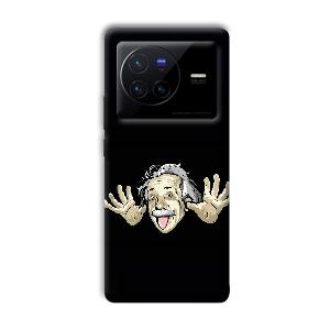 Einstein Phone Customized Printed Back Cover for Vivo X80 Pro