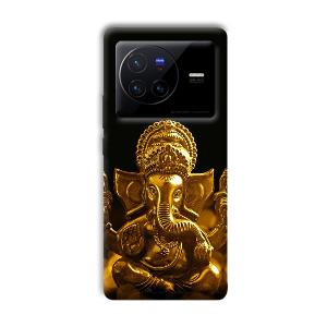 Ganesha Idol Phone Customized Printed Back Cover for Vivo X80 Pro