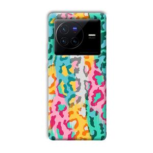 Colors Phone Customized Printed Back Cover for Vivo X80