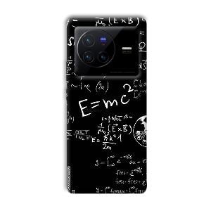 E is Equal To MC2 Phone Customized Printed Back Cover for Vivo X80 Pro