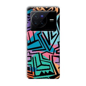 Patterns Phone Customized Printed Back Cover for Vivo X80 Pro
