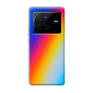 Rainbow Phone Customized Printed Back Cover for Vivo X80 Pro