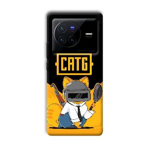 CATG Phone Customized Printed Back Cover for Vivo X80 Pro