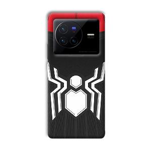 Spider Phone Customized Printed Back Cover for Vivo X80 Pro