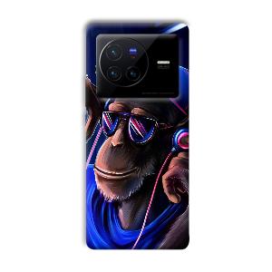 Cool Chimp Phone Customized Printed Back Cover for Vivo X80 Pro