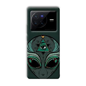 Alien Phone Customized Printed Back Cover for Vivo X80 Pro
