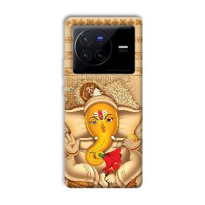 Ganesha Phone Customized Printed Back Cover for Vivo X80 Pro