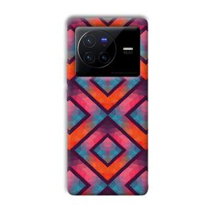 Colorful Boxes Phone Customized Printed Back Cover for Vivo X80 Pro