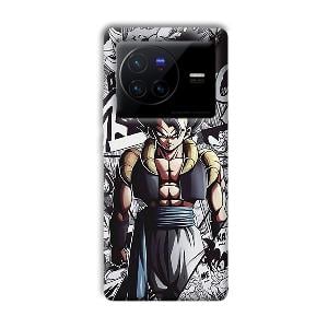 Goku Phone Customized Printed Back Cover for Vivo X80