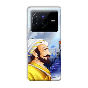 The Maharaja Phone Customized Printed Back Cover for Vivo X80 Pro