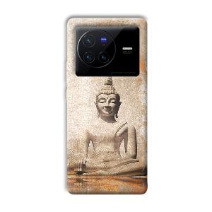 Buddha Statute Phone Customized Printed Back Cover for Vivo X80
