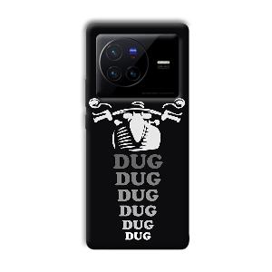Dug Phone Customized Printed Back Cover for Vivo X80