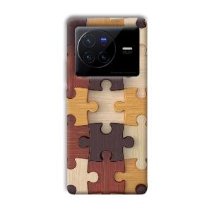 Puzzle Phone Customized Printed Back Cover for Vivo X80 Pro