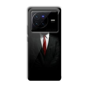 Hitman Customized Printed Glass Back Cover for Vivo X80 Pro