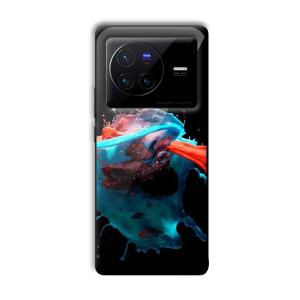 Mix of Colors Customized Printed Glass Back Cover for Vivo X80