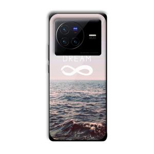 Infinite Dreams Customized Printed Glass Back Cover for Vivo X80 Pro
