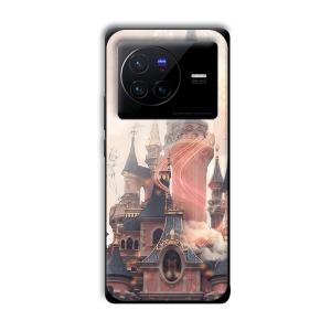 Dream Castle Customized Printed Glass Back Cover for Vivo X80 Pro