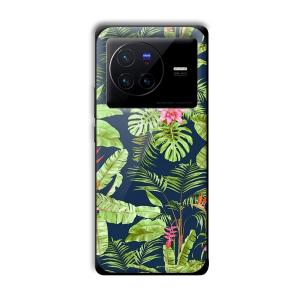 Forest at Night Customized Printed Glass Back Cover for Vivo X80