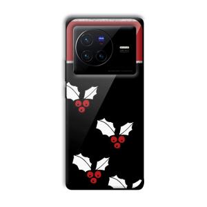 Little Fruits Customized Printed Glass Back Cover for Vivo X80 Pro