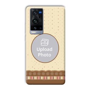 Brown Design Customized Printed Back Cover for Vivo X60 Pro Plus