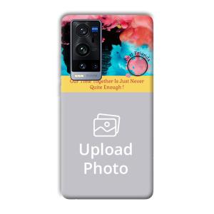 Best Friend Quote Customized Printed Back Cover for Vivo X60 Pro Plus