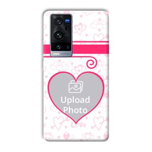 Hearts Customized Printed Back Cover for Vivo X60 Pro Plus
