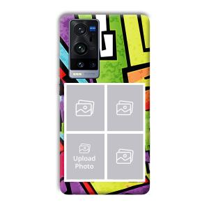 Pop of Colors Customized Printed Back Cover for Vivo X60 Pro Plus