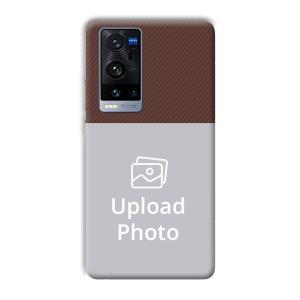 Brown Customized Printed Back Cover for Vivo X60 Pro Plus