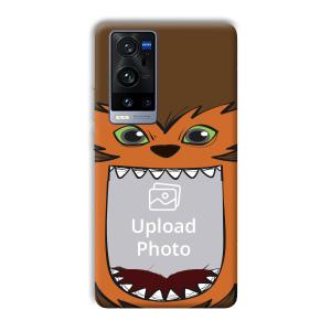 Monkey Monster Customized Printed Back Cover for Vivo X60 Pro Plus
