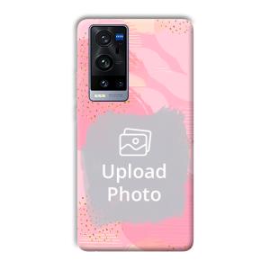 Sparkly Pink Customized Printed Back Cover for Vivo X60 Pro Plus