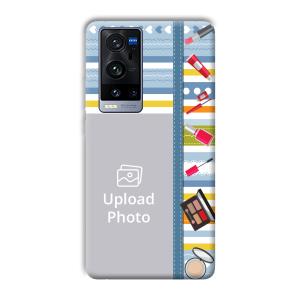Makeup Theme Customized Printed Back Cover for Vivo X60 Pro Plus