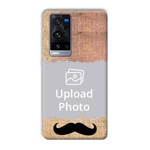 Moustache Customized Printed Back Cover for Vivo X60 Pro Plus