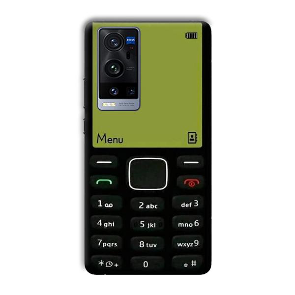 Nokia Feature Phone Customized Printed Back Cover for Vivo X60 Pro Plus