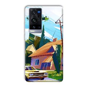 Car  Phone Customized Printed Back Cover for Vivo X60 Pro Plus