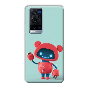 Robot Phone Customized Printed Back Cover for Vivo X60 Pro Plus