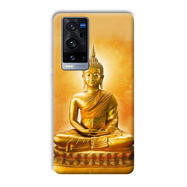 Golden Buddha Phone Customized Printed Back Cover for Vivo X60 Pro Plus