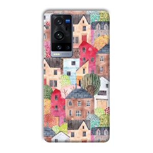 Colorful Homes Phone Customized Printed Back Cover for Vivo X60 Pro Plus