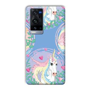 Unicorn Phone Customized Printed Back Cover for Vivo X60 Pro Plus