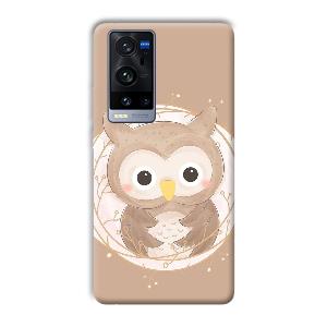 Owlet Phone Customized Printed Back Cover for Vivo X60 Pro Plus