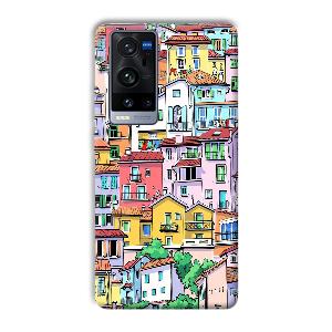 Colorful Alley Phone Customized Printed Back Cover for Vivo X60 Pro Plus