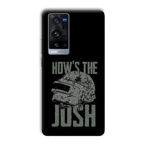 How's The Josh Phone Customized Printed Back Cover for Vivo X60 Pro Plus