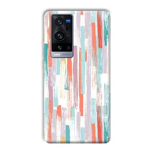 Light Paint Stroke Phone Customized Printed Back Cover for Vivo X60 Pro Plus