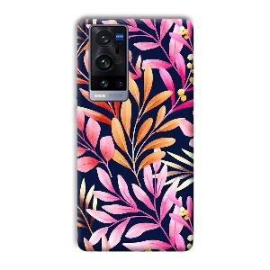 Branches Phone Customized Printed Back Cover for Vivo X60 Pro Plus