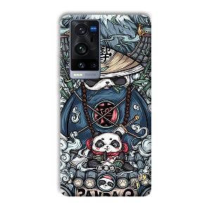 Panda Q Phone Customized Printed Back Cover for Vivo X60 Pro Plus