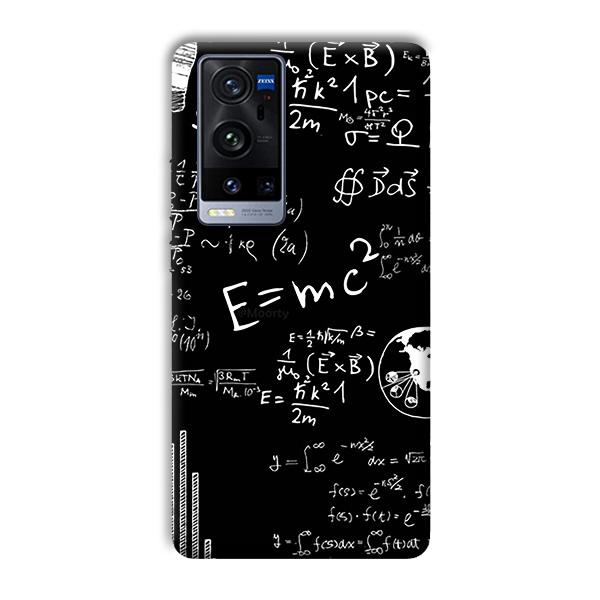 E is Equal To MC2 Phone Customized Printed Back Cover for Vivo X60 Pro Plus