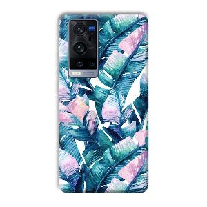 Banana Leaf Phone Customized Printed Back Cover for Vivo X60 Pro Plus