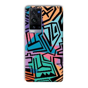 Patterns Phone Customized Printed Back Cover for Vivo X60 Pro Plus