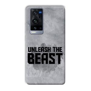 Unleash The Beast Phone Customized Printed Back Cover for Vivo X60 Pro Plus